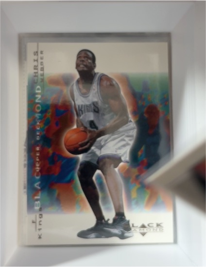 2000-01 Upper Deck Black Diamond #70 Chris Webber — front