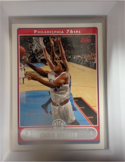 2006-07 Topps #173 Chris Webber Philadelphia 76ers — front