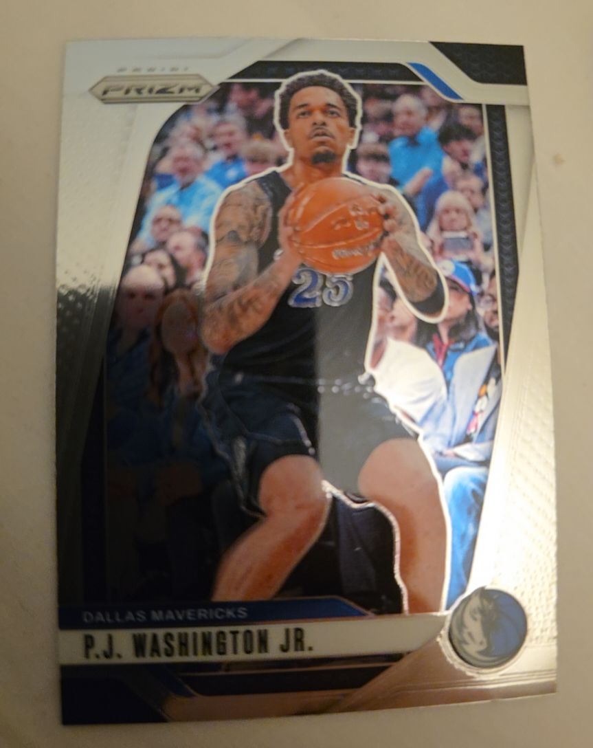 2024-25 Panini Prizm #174 P.J. Washington Jr. — front