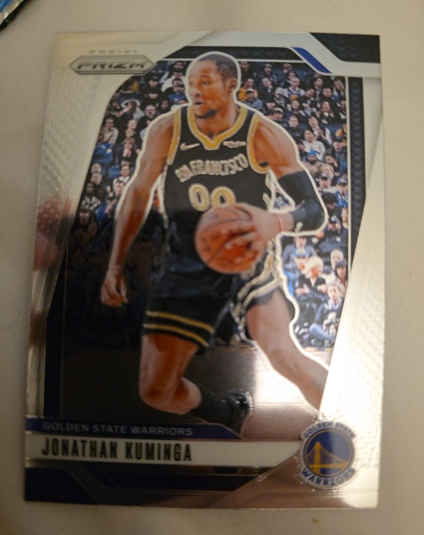2024-25 Panini Prizm #104 Jonathan Kuminga — front