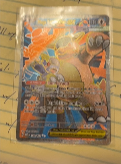 2014 Pokémon Mega Kangaskhan EX #164/132 — front