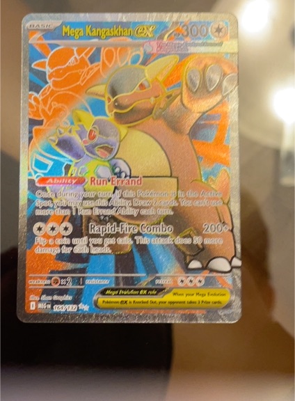 2025 Pokémon #164 Mega Kangaskhan EX — front
