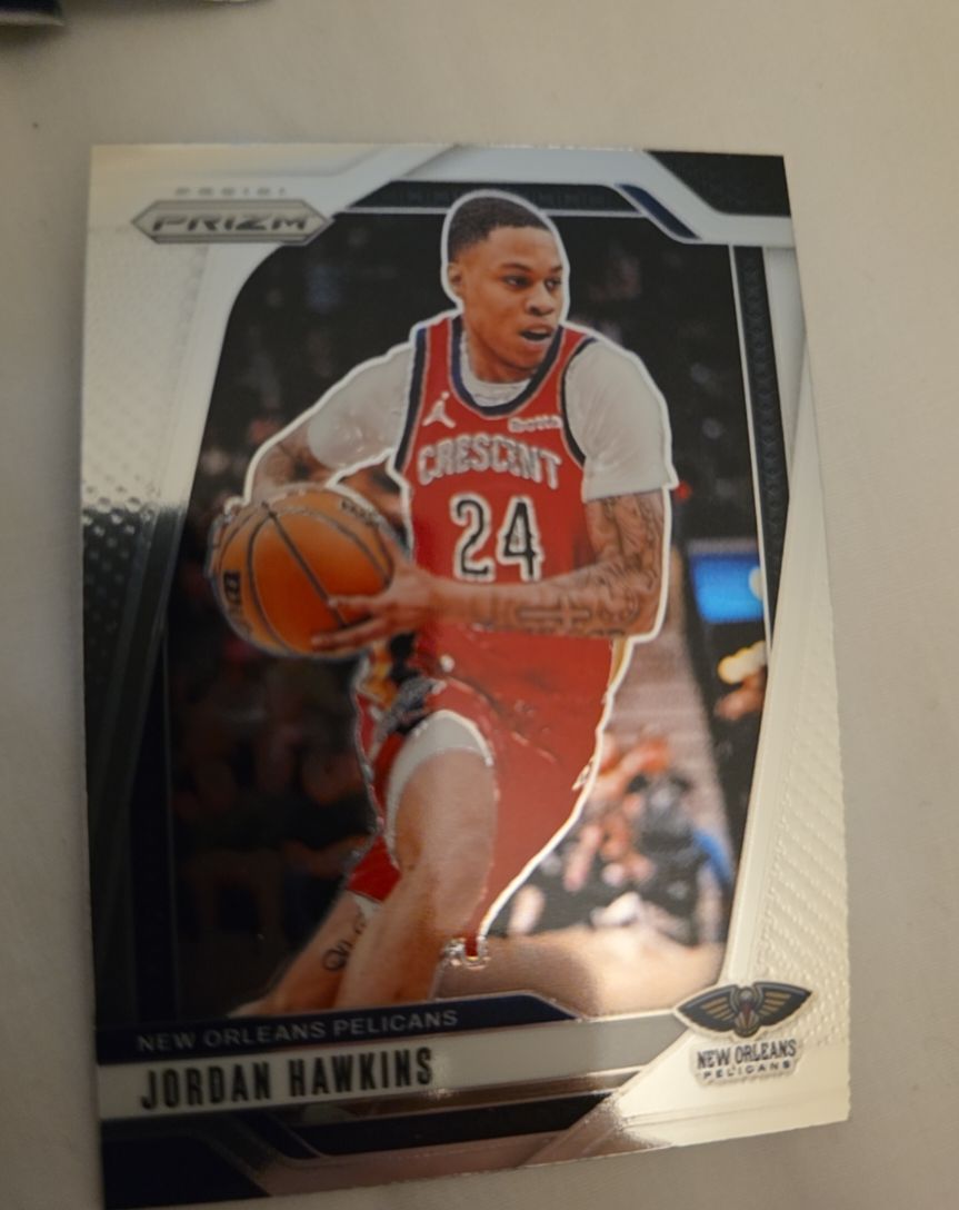 2024-25 Panini Prizm #48 Jordan Hawkins — front