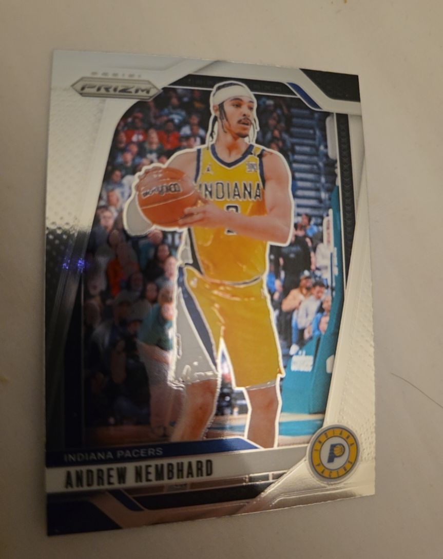 2024-25 Panini Prizm #6 Andrew Nembhard — front