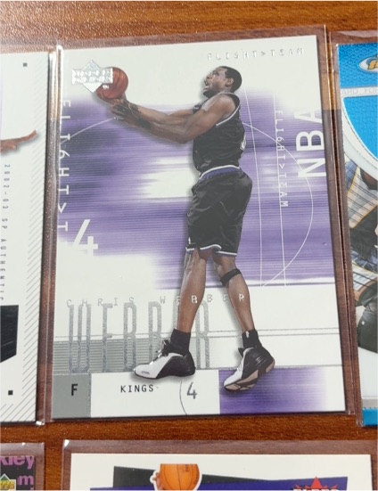 1997 Upper Deck #4 Chris Webber — front