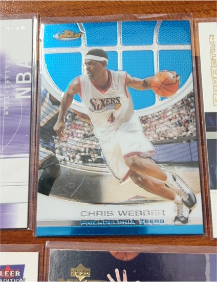 1996 Skybox #4 Chris Webber — front