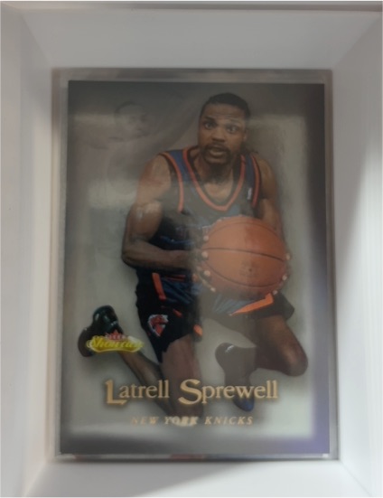 2000-01 Fleer Showcase #45 Latrell Sprewell — front