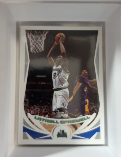 2004-05 Topps #128 Latrell Sprewell — front