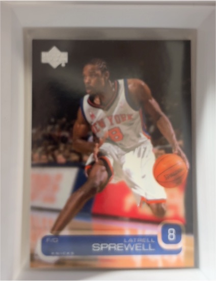 1999-00 Upper Deck #81 Latrell Sprewell — front