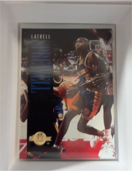 1994-95 SkyBox #56 Latrell Sprewell — front