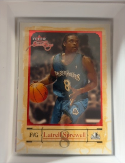 2004-05 Fleer Sweet Sigs #27 Latrell Sprewell — front
