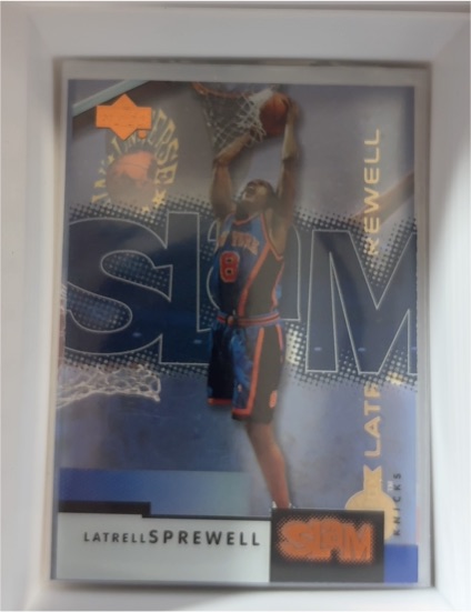 2000-01 Upper Deck Slam #36 Latrell Sprewell — front