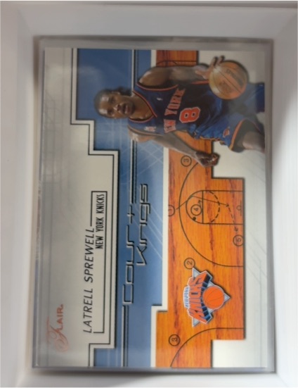 2002 Fleer Flair Court Kings #13CK Latrell Sprewell — front