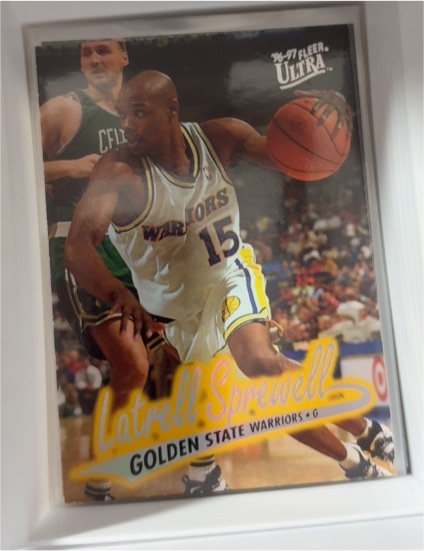 1996-97 Fleer Ultra #38 Latrell Sprewell — front