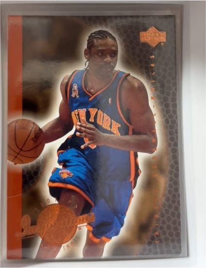 2001-02 Upper Deck Inspirations #58 Latrell Sprewell — front