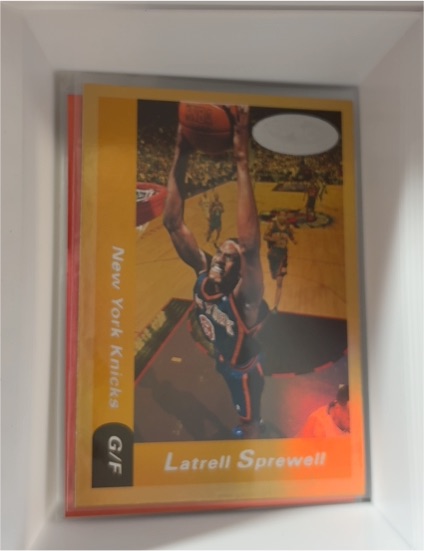2000-01 Hoops Hot Prospects #11 Latrell Sprewell — front