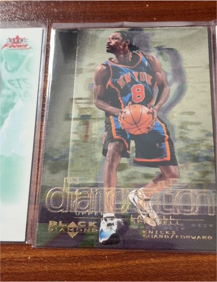 2000-01 Upper Deck Black Diamond #54 Latrell Sprewell — front