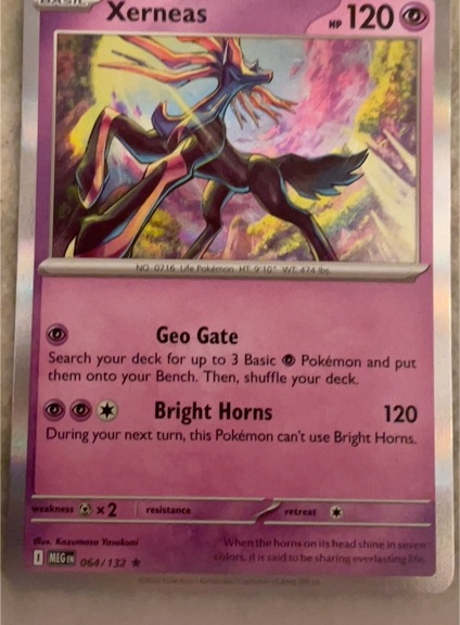 2015 Pokémon XY Steam Siege #064 Xerneas — front