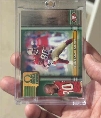 1999 Pacific Omega #206 Jerry Rice — front
