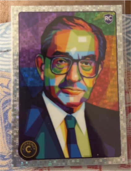 2025 Cardsmiths Currency Series 5 #73 Alan Greenspan — front