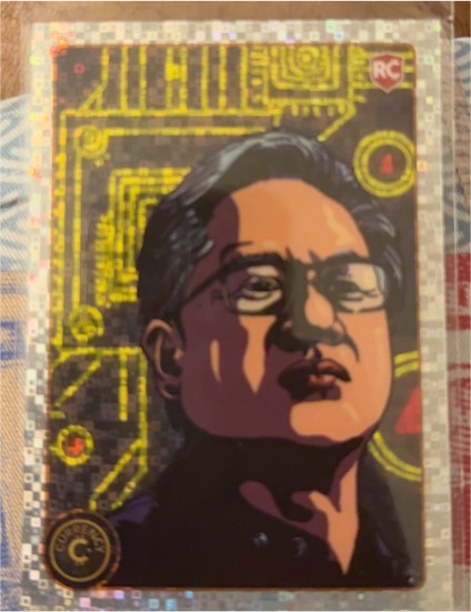 2025 Cardsmiths Currency Series 5 #4 Jensen Huang — front