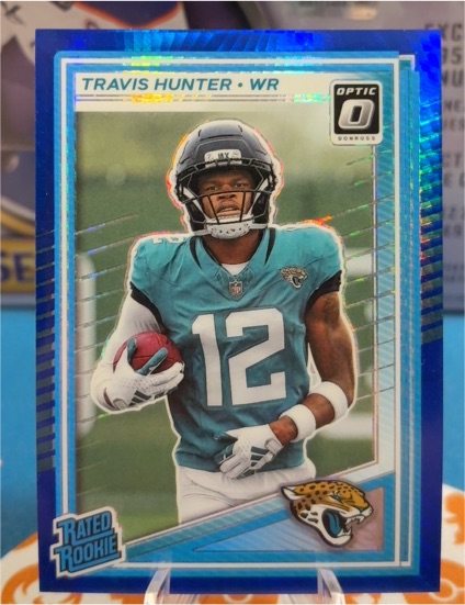 2025 Donruss Optic #201 Travis Hunter — front