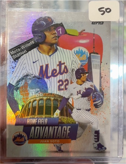 2025 Topps Series 2 #HA-32 Juan Soto Home Field Advantage — front