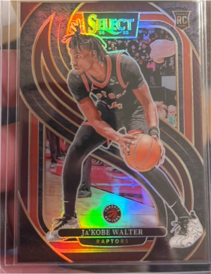 2024-25 Panini Select Premier Level #195 Ja'Kobe Walter — front