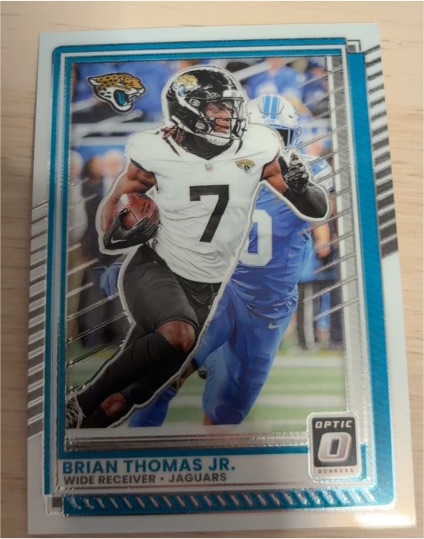 2025 Panini Donruss Optic #4 Brian Thomas Jr. — front