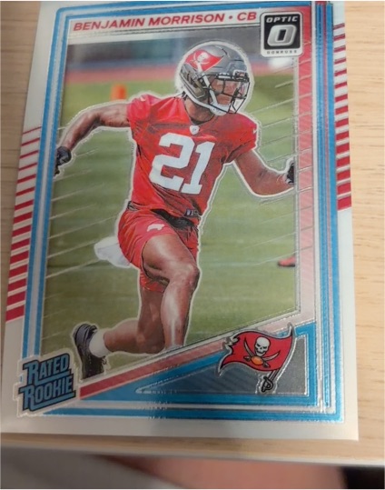 2025 Panini Donruss Optic #236 Benjamin Morrison — front