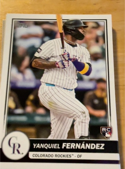 2026 Topps Flagship Collection #31 Yanquiel Fernández — front