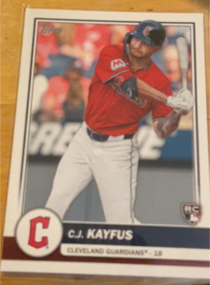 2026 Topps Flagship #64 C.J. Kayfus Rookie — front