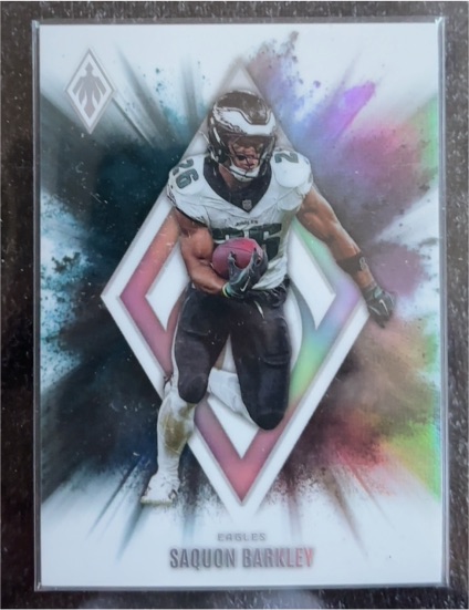 2025 Panini Phoenix #18 Saquon Barkley — front
