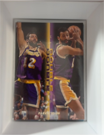 1995-96 Fleer #2 Vlade Divac Double Double — front