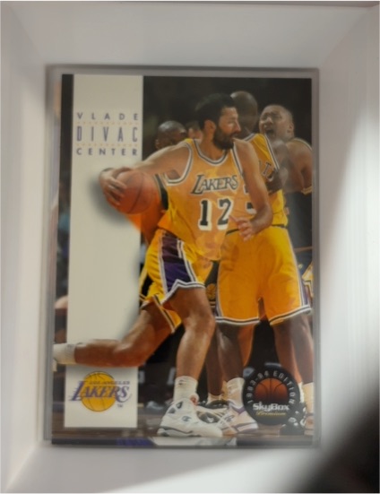 1993-94 SkyBox Premium #98 Vlade Divac Los Angeles Lakers — front