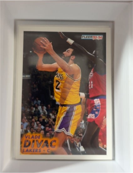 1993-94 Fleer #101 Vlade Divac — front
