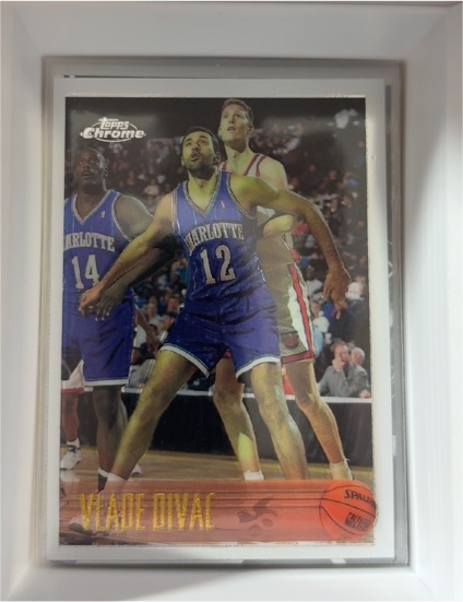 1996-97 Topps Chrome #170 Vlade Divac — front