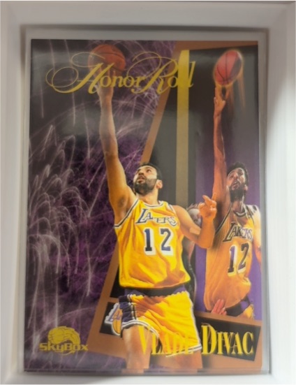 1995-96 SkyBox Premium #261 Vlade Divac — front
