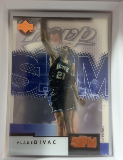 2000-01 Upper Deck Slam #48 Vlade Divac — front