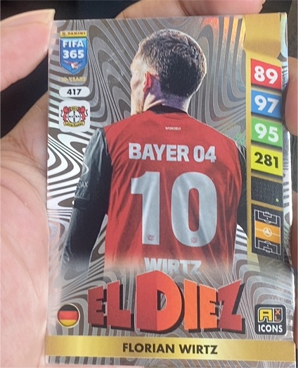 2024 Panini FIFA 365 Adrenalyn XL #417 Florian Wirtz — front
