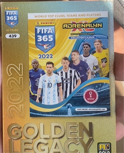 2022 Panini FIFA 365 Adrenalyn XL #439 — front