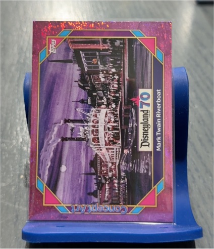2025 Topps Disneyland 70th #133 Mark Twain Riverboat — front