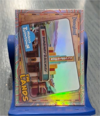 2025 Topps Disneyland 70th Anniversary The Lands Mickey's Toontown #LNDS-8 — front