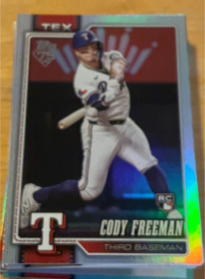 2026 Topps Series 1 #224 Cody Freeman — front