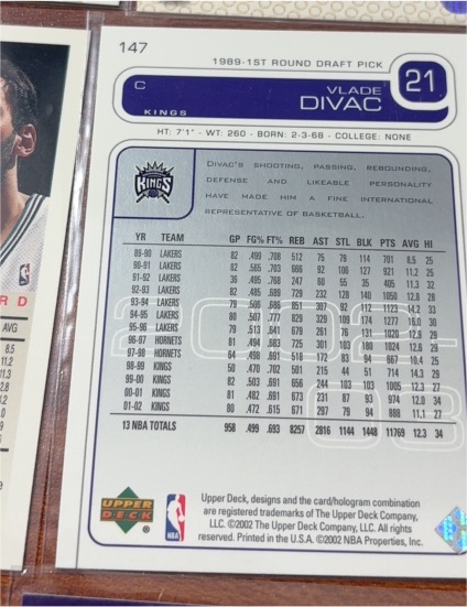 1991 Upper Deck #147 Vlade Divac — front