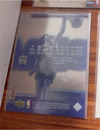 2000-01 Upper Deck #147 Predrag Stojakovic — front