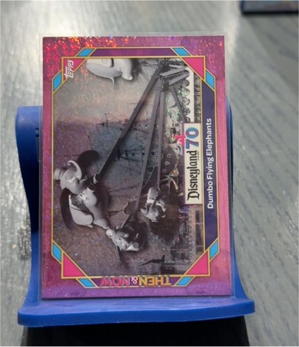 2025 Topps Disneyland 70th #33 Dumbo Flying Elephants — front