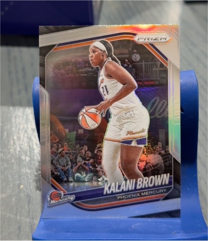 2025 Panini Prizm WNBA #55 Kalani Brown — front