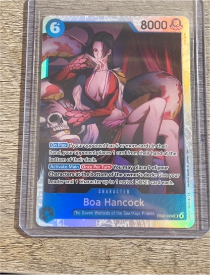 One Piece TCG EB03-026 Boa Hancock — front