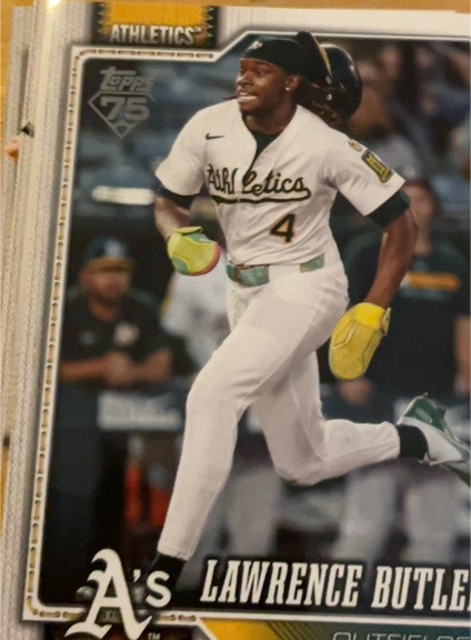 2026 Topps #324 Lawrence Butler — front